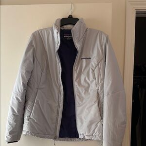 Patagonia Light Gray Insulated Jacket